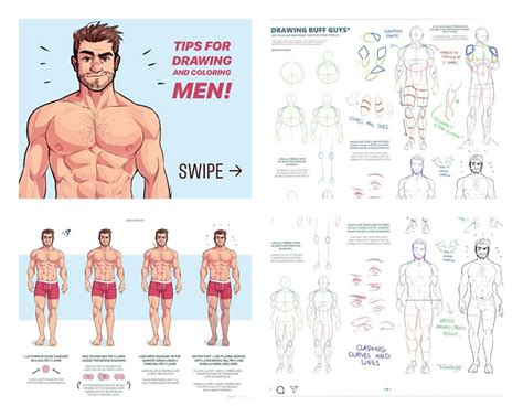 how to draw buff people|Realistic BUFF Anatomy Tutorial 